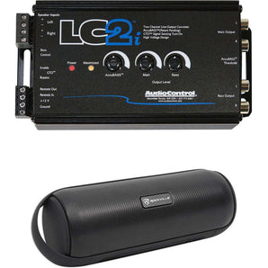 AudioControl LC2i 2 Ch Line Out Hi/Lo Converter+Bass Processor+Bluetooth Speaker