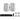 Rockville Commercial/Restaurant Amplifier Amp+2) White Wall+4) Ceiling Speakers