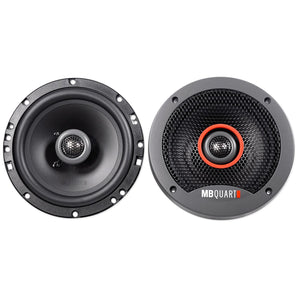 MB Quart Front+Rear Speaker Replacement For 2003-2004 INFINITI G35 Coupe
