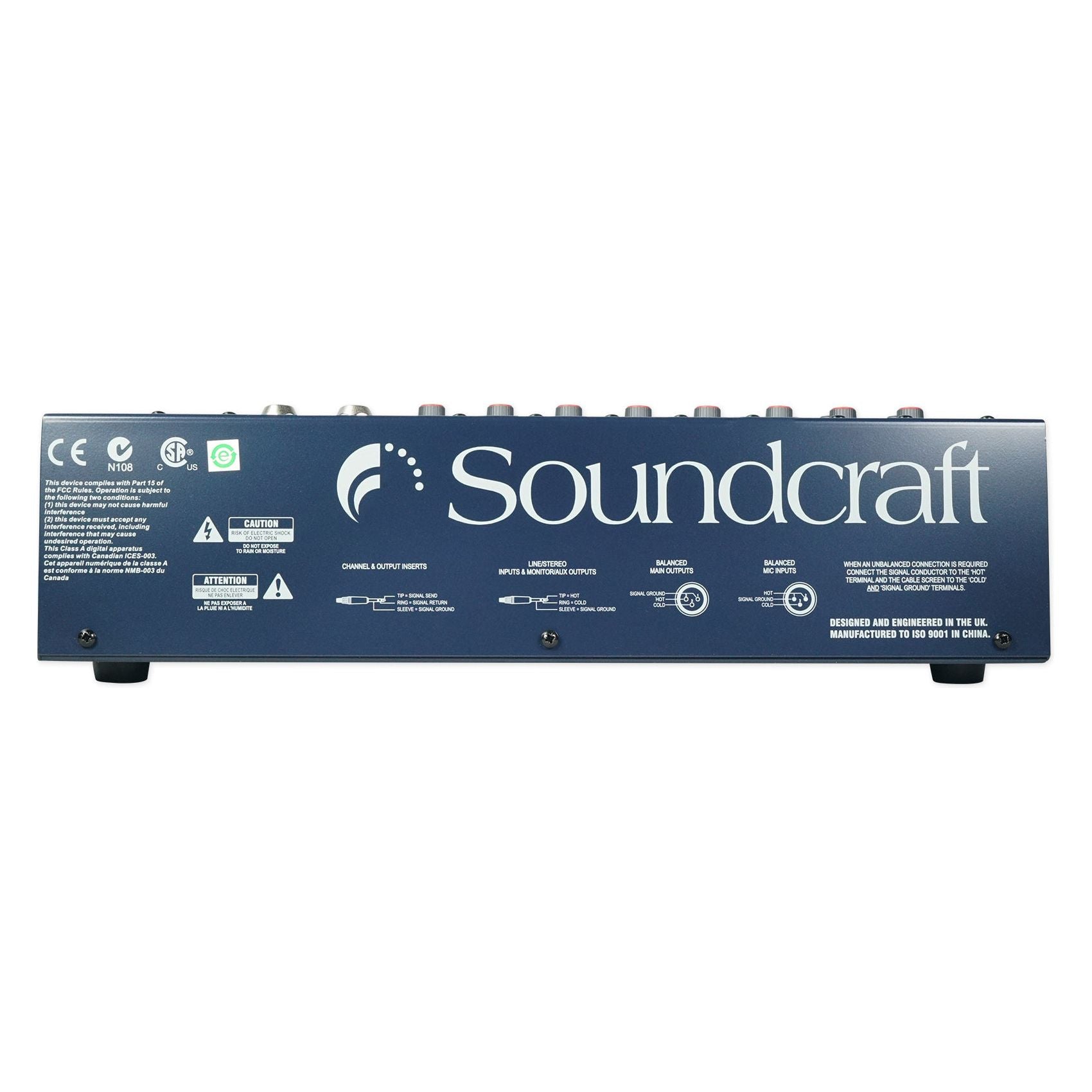 Soundcraft EPM8 8 Mono+2 Stereo Ch. 2 Bus Recording Mixer+Condenser Mi ...