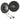 Kicker CSC Rear Door 6.5" Speaker Replacement Kit For 1993-2007 Subaru Impreza