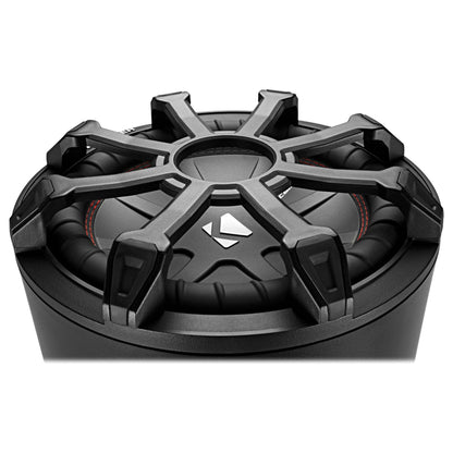 KICKER 46CWTB102 TB 10" 800w Marine Loaded Subwoofer Enclosure+Mono Amp+Wire Kit