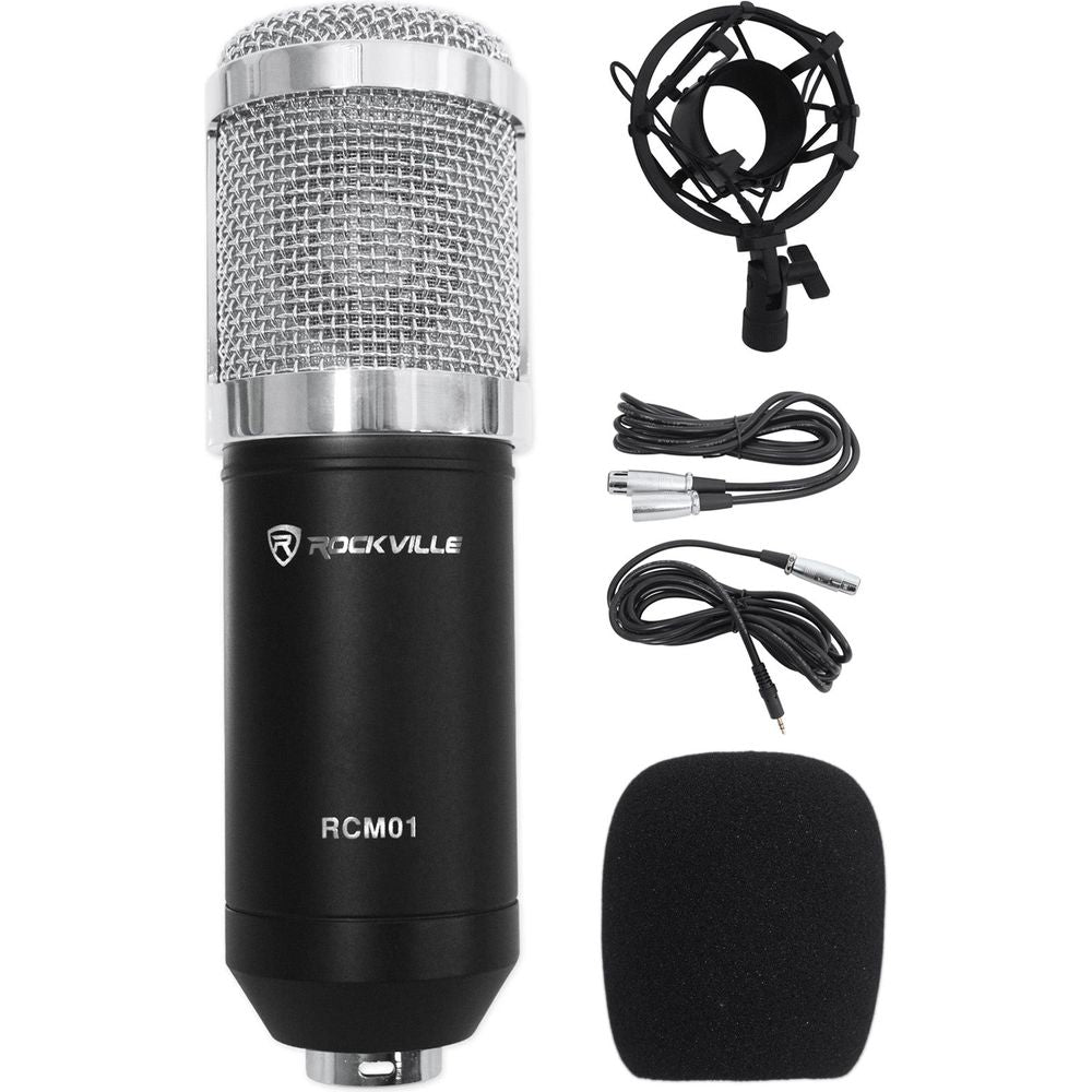 RCM01 Mic + RDTS Tripod Stand + 512-POP Filter Bundle