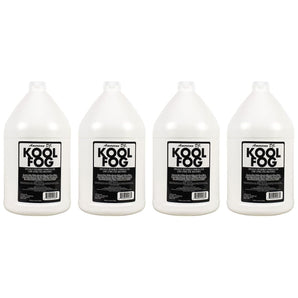 (4)  American DJ Kool Fog 1 Gallon Fog/Mist Fluid/Juice for Mister Kool