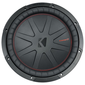 (2) Kicker 48CWR124 COMPR12 12" 2000w Car Subwoofers+Polk Audio Amplifier+Wires