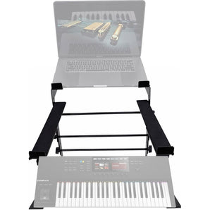 Rockville Laptop+Controller Stand for Native Instruments Komplete Kontrol S49