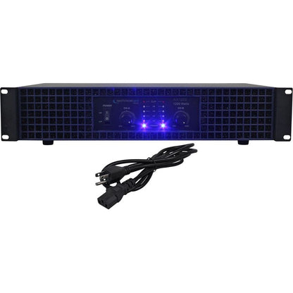 (2) RSG10 10" PA Speakers + AX1200 1200W Amplifier + Stands + Cables