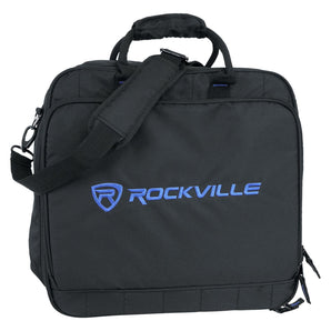 Rockville MB1615 DJ Gear Mixer Gig Bag Case Fits Korg monologue Analog Black