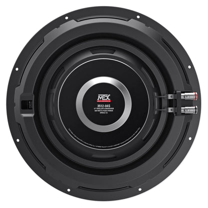 3512-04S 12" Shallow Mount Subwoofer, Amplifier & Amp Kit