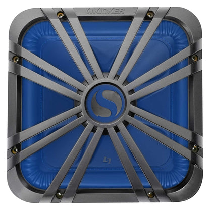 L7S122 12" Solo-Baric Subwoofer + Charcoal LED Grille