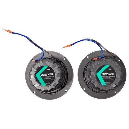 45KM44 4" Speakers + KMMTES Mini Wakeboard Tower Enclosures