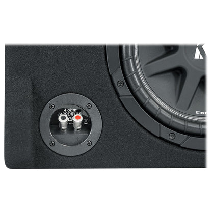 Kicker 48CDF104 Comp10 10" 300w Down Firing Car Subwoofer in Sub Box Enclosure