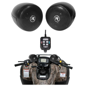 Rockville RockNRide Bluetooth Audio System w/ Speakers+Controller For ATV/Cart