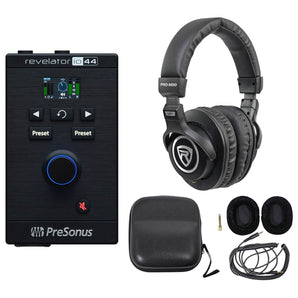 Presonus Revelator io44 USB Audio Recording Interface Mixer/Effects+Headphones