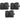 (6) Rockville WET-7020B Black 70V 5.25" Commercial Indoor/Outdoor Wall Speakers