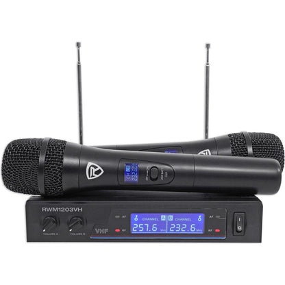 Gemini CDX-2250i DJ Dual Two Deck CD/MP3 Media Player+Dual Wireless Mics