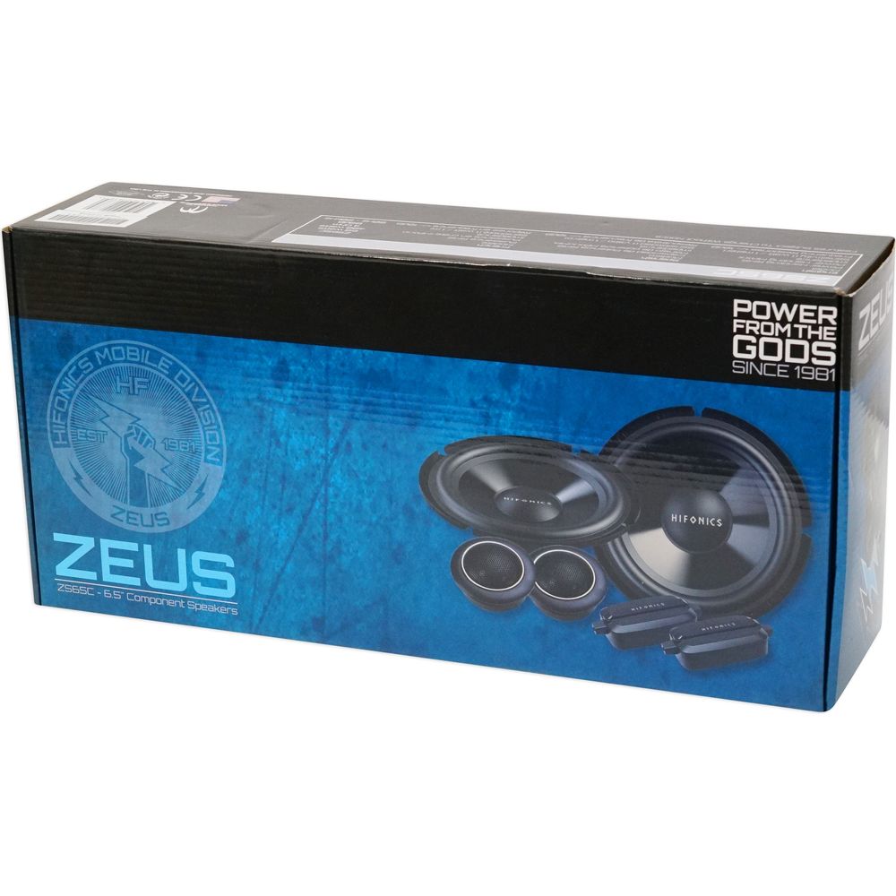 2-Pairs ZS65C 6.5" Component Car Audio Speakers