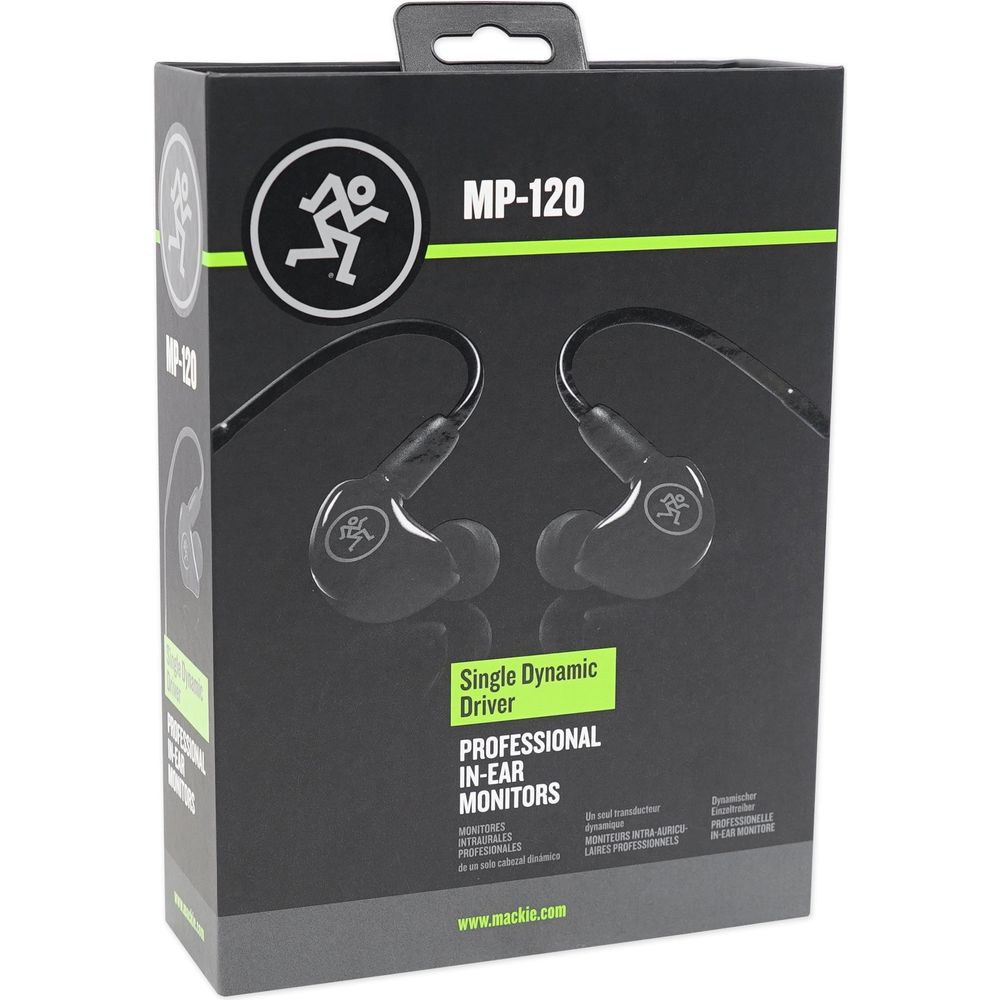 DM-7 Drum Microphone Kit + Mackie MP-120 In-Ear Monitors
