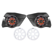 Kicker 6.5" LED Kick Panel Speakers fits 2014-2023 Polaris RZR / XP