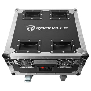 Rockville WEDGE CHARGE CASE Charging Case For (6) RockWedge LED PAR Lights