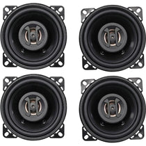 (4) ZS4CX 4" Coaxial Car Audio Speakers, 700 Watt Total