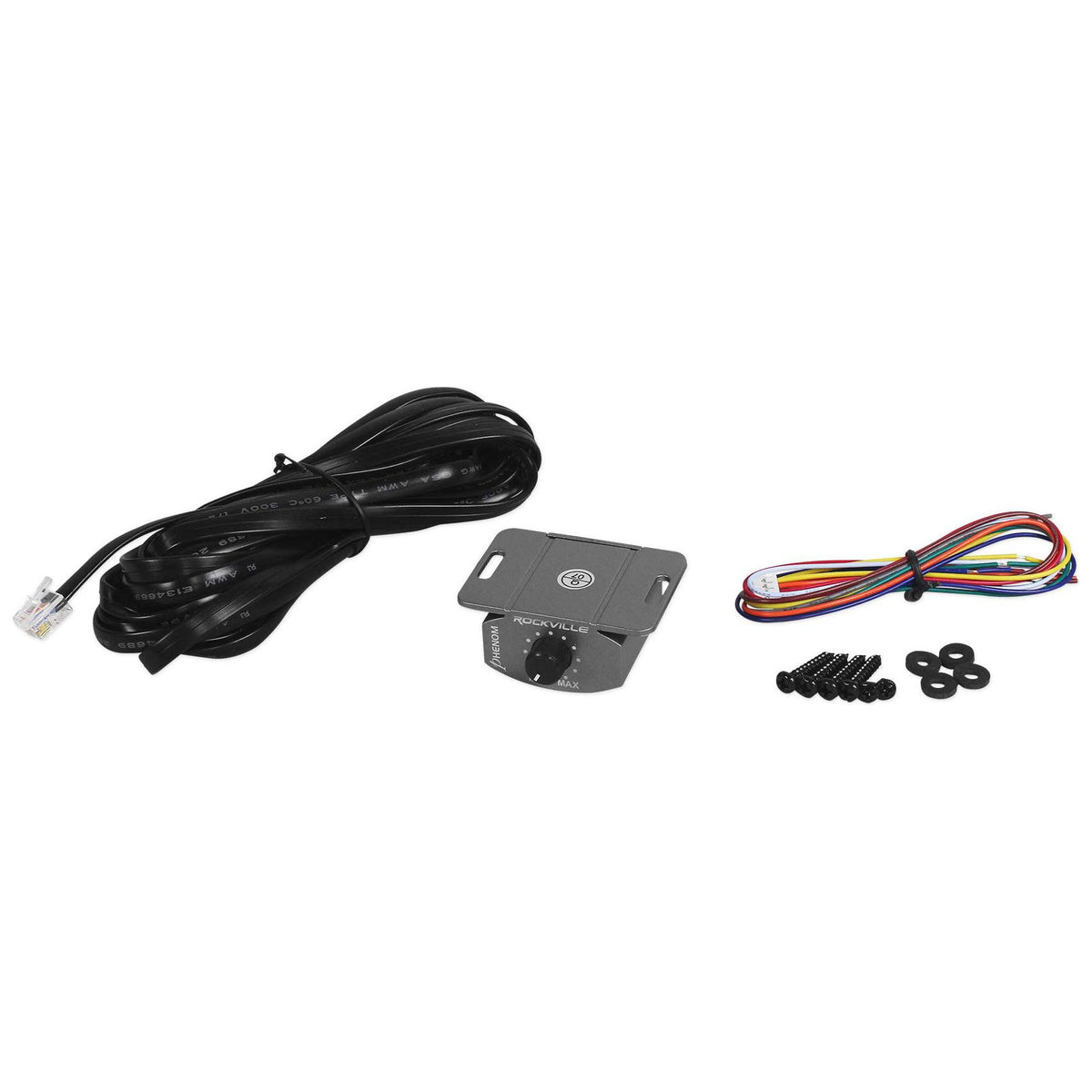 RXH‑F5 + 0‑Gauge Amp Kit + (2) 17' RCA Bundle