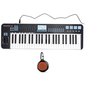Samson Graphite 49 Key USB MIDI DJ Keyboard Controller + Bluetooth Speaker