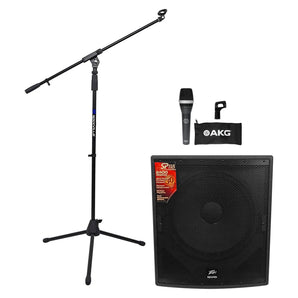Peavey SP 118 18" 2400w Subwoofer Passive Sub SP118+AKG Microphone+Mic Stand