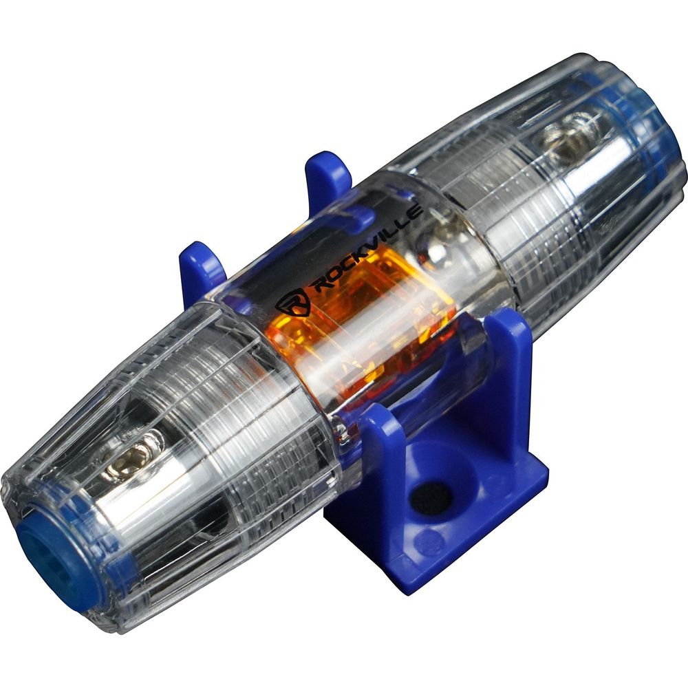RMSTS80B Black 8" Marine Speakers 4-Pack + KRYPTON MF4 Amplifier Bundle