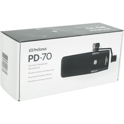 PD-70 Broadcast Microphone with Studio Headphones