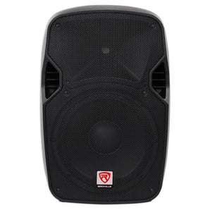 Rockville SPGN124 12" 1200W DJ PA Speaker Cabinet 4-Ohm+Weatherproof Speaker Bag