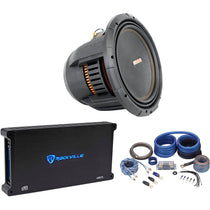 MOJO 1212 12" Subwoofer + dB15 Mono Amplifier + Amp Kit
