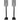 Pair Rockville RS37B 37" Steel Studio Monitor Recording Studio Stands in Black