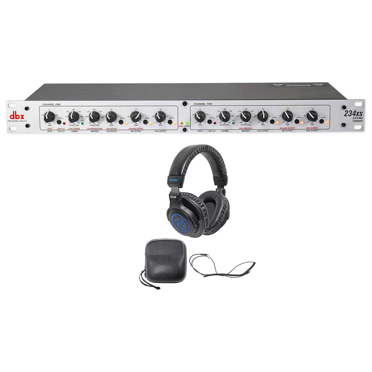 234XS Crossover & DJ1500 Headphones Bundle