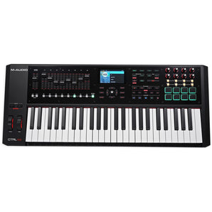 M-Audio CTRL 49 49-Key MIDI Keyboard Controller w/Mackie/HUI Ctrl+Stand+Mic