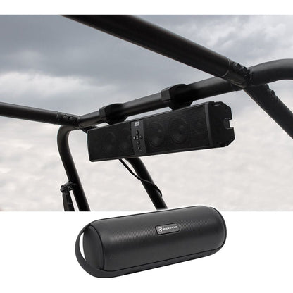 MUD6SPBT Six-Speaker Soundbar + Mini Bluetooth Speaker