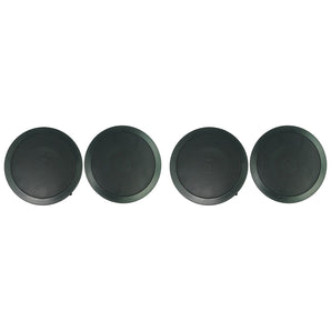 (4) Rockville CC65T Black 6.5" Commercial 70v Ceiling Speakers For Restaurant