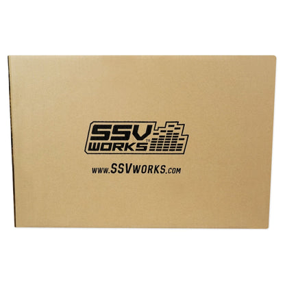 6.5" Kicker Speakers in Kick Panel Enclosures for Ranger XP1000