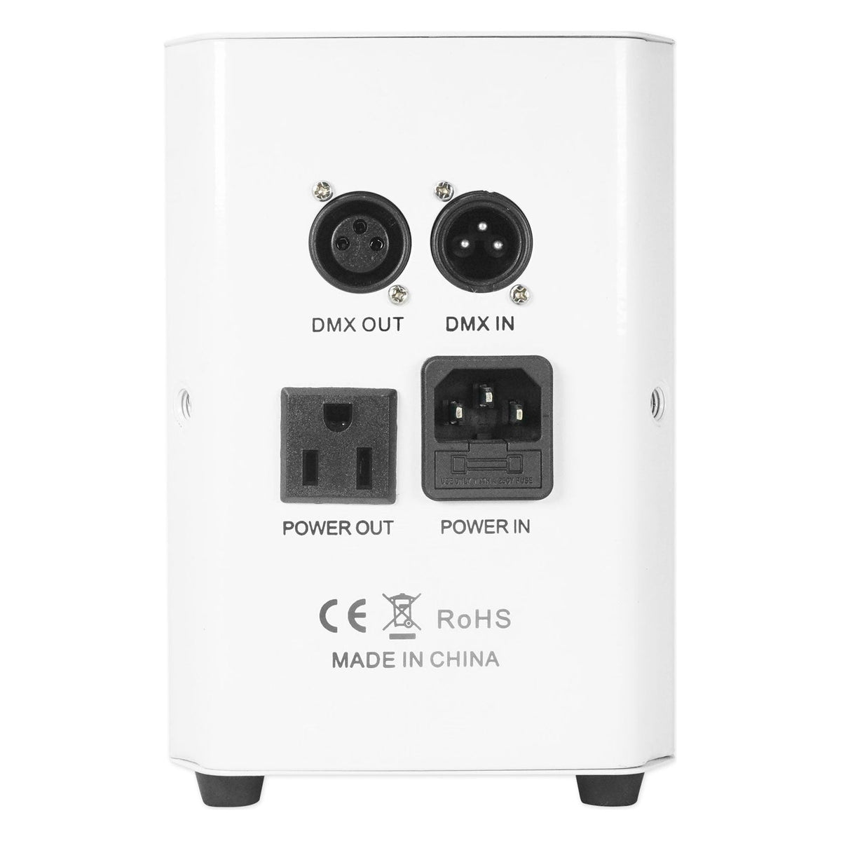 (6) RockWedge LED White Battery Powered Lights+Wireless DMX Controller