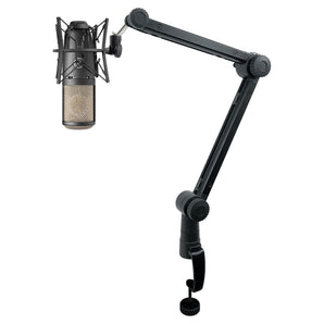 AKG P220 Studio Condenser Recording Microphone+Shockmount+Pro Mic Boom Arm