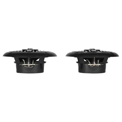 (4) Chrome 4" Rollbar Roll Cage Tower Speakers For ATV/UTV/Cart