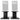 Rockville 8” Black Studio Monitor Speaker Stands For JBL 705P Monitors
