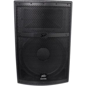 Peavey SP 2 SP2 2000 Watt 15" Black Widow Passive 2-Way PA Speaker, Flyable