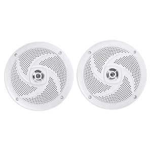 (8) Rockville RSM65W 6.5" 1280 Watt Waterproof Shallow Slim Marine Boat Speakers