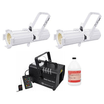 EVE E-50Z Spot Lights + ROCKHAZE 1000 Hazer Bundle