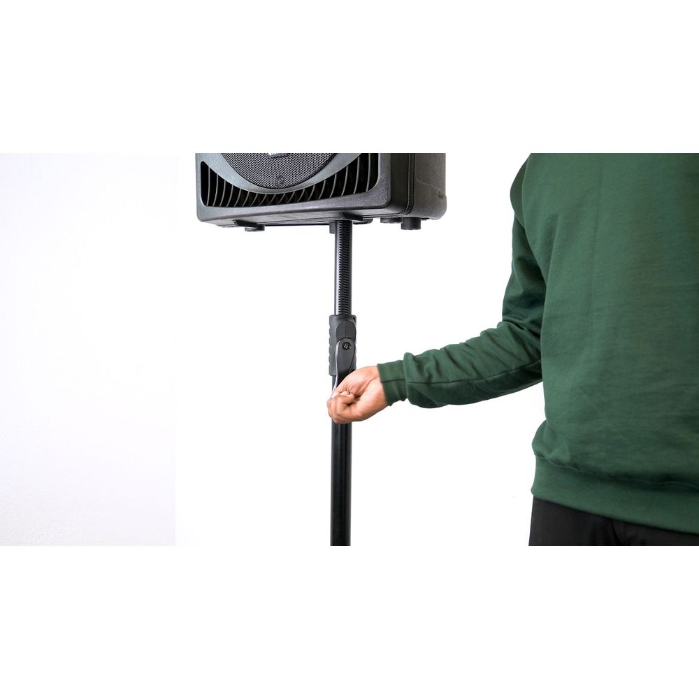 (2) SPGN108 10" Passive 800W DJ PA Speakers+Crank-Up Speaker Stands