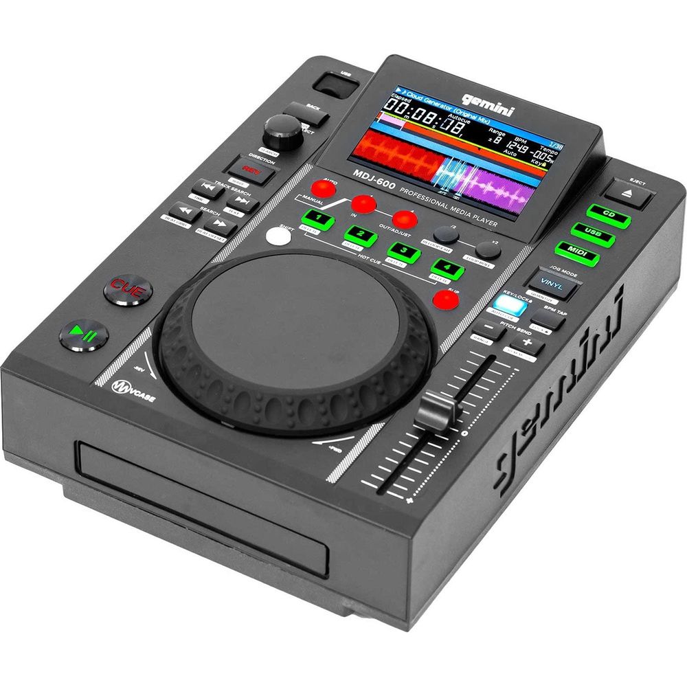 MDJ-600 DJ Controller with Rechargeable LED Par Light