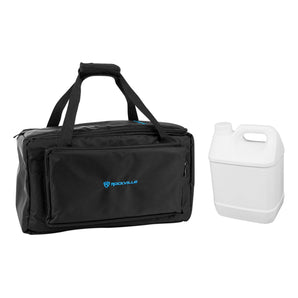 Rockville Waterproof Travel Bag Case For LOOK SOLUTIONS VIPER S FOG MACHINE