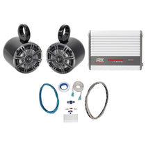 45KM654 Speakers + MAC65B Tower Pods + WET75.2 Amplifier + Wire Kit