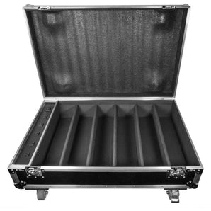 Rockville Charging Case For 6) Chauvet DJ Ezlink Strip Q6 BT Rechargeable Lights